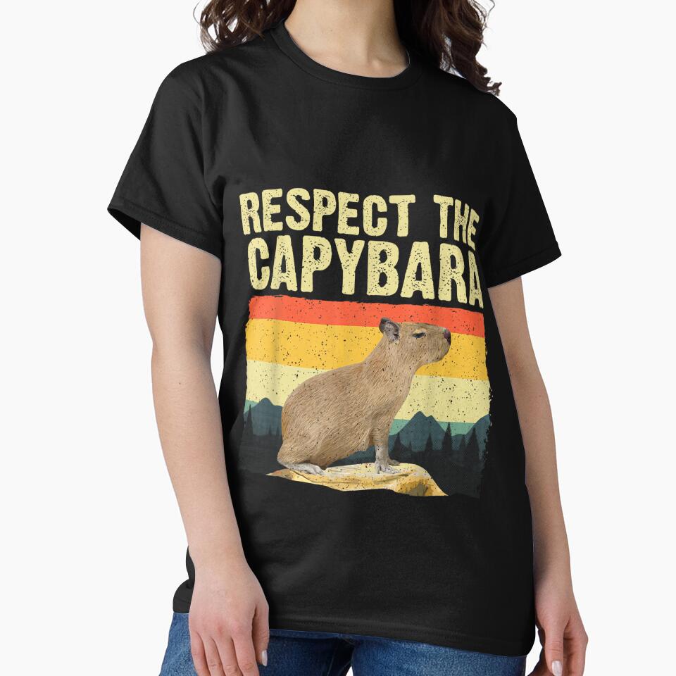 Capybara Art For Men Women Kids Rodent Animal Lover Capybara Art for Men Women Kids , Capybara Gift Lover by DZIRI NAJAT