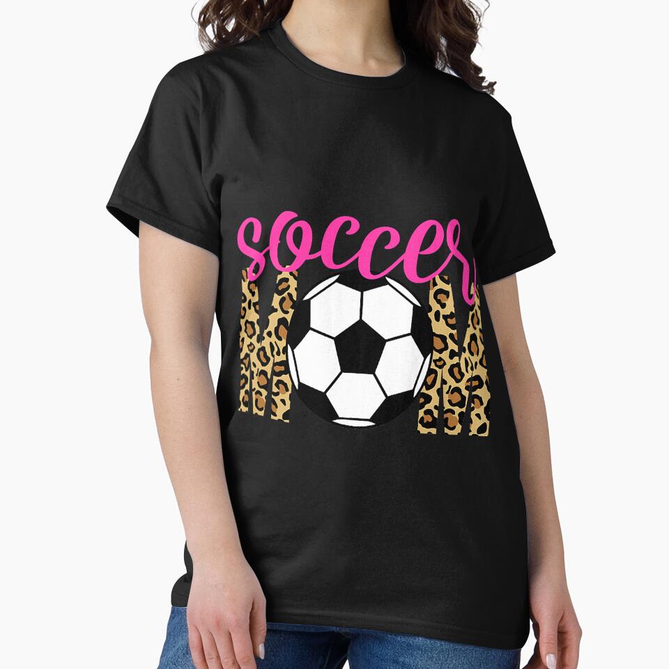 Soccer Mom Trendy Leopard Game Day Mama by BundlerVq