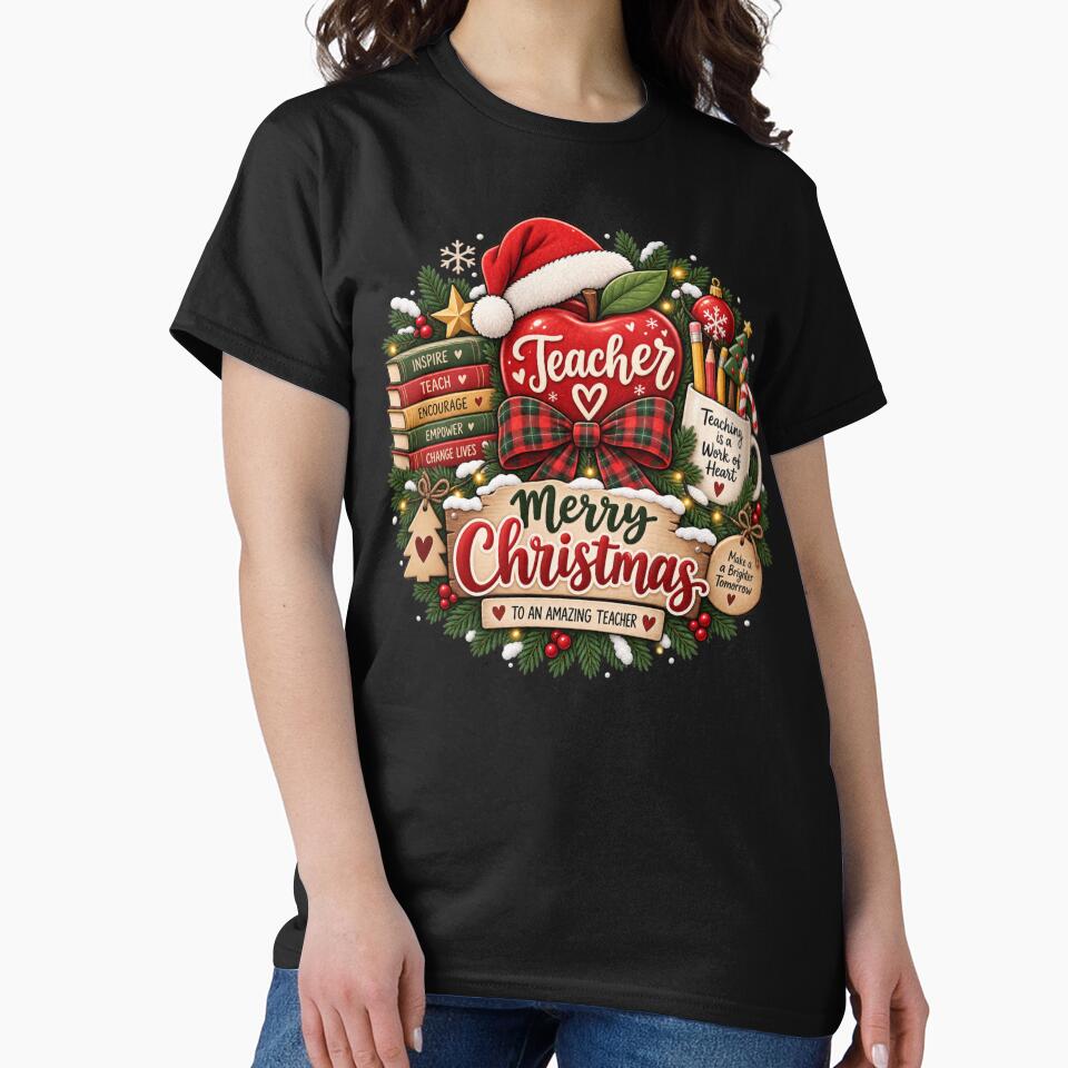 Christmas Teacher Gift Amazing Teacher Holiday Classroom Style by Corvoria