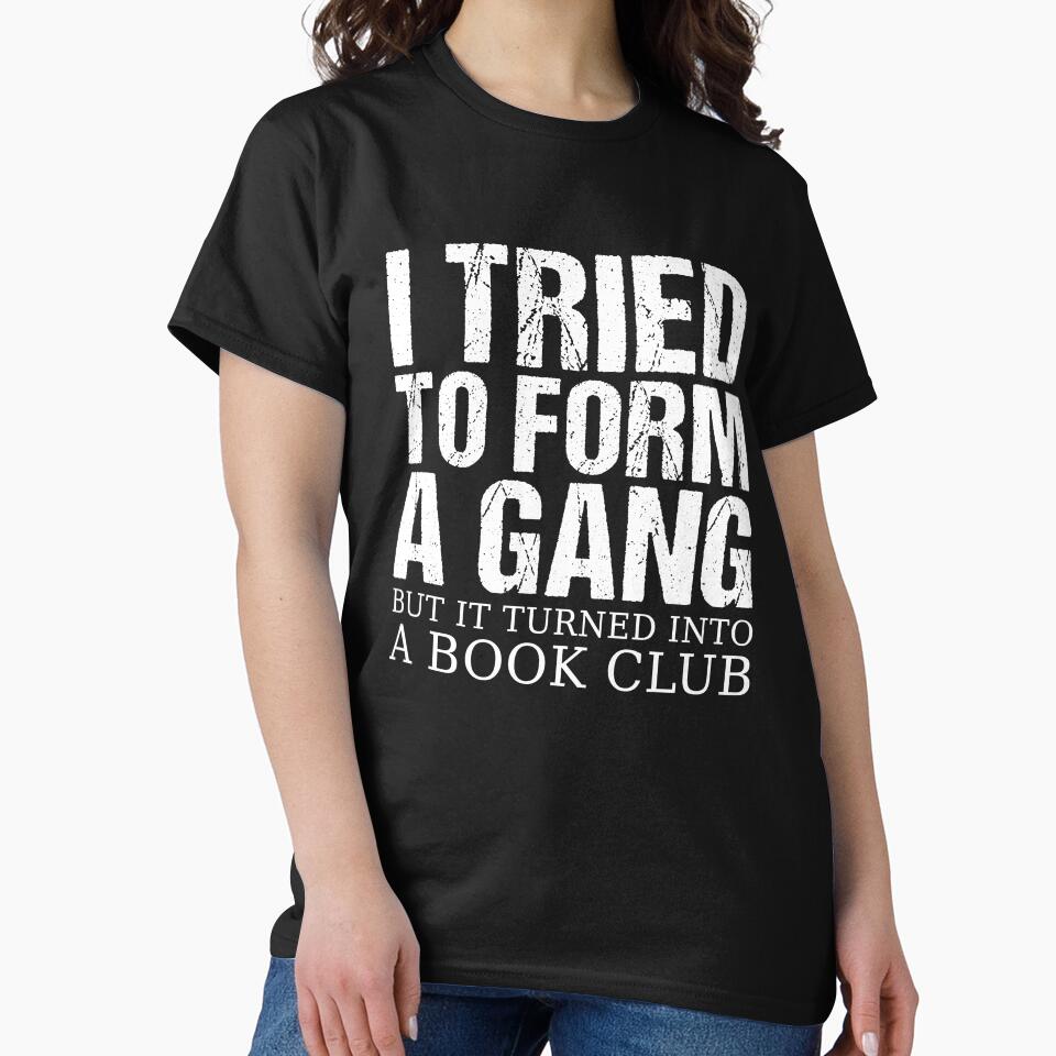 Funny Book Club Quote Bookworm Humor Reader Reading Slogan by sillyquestions