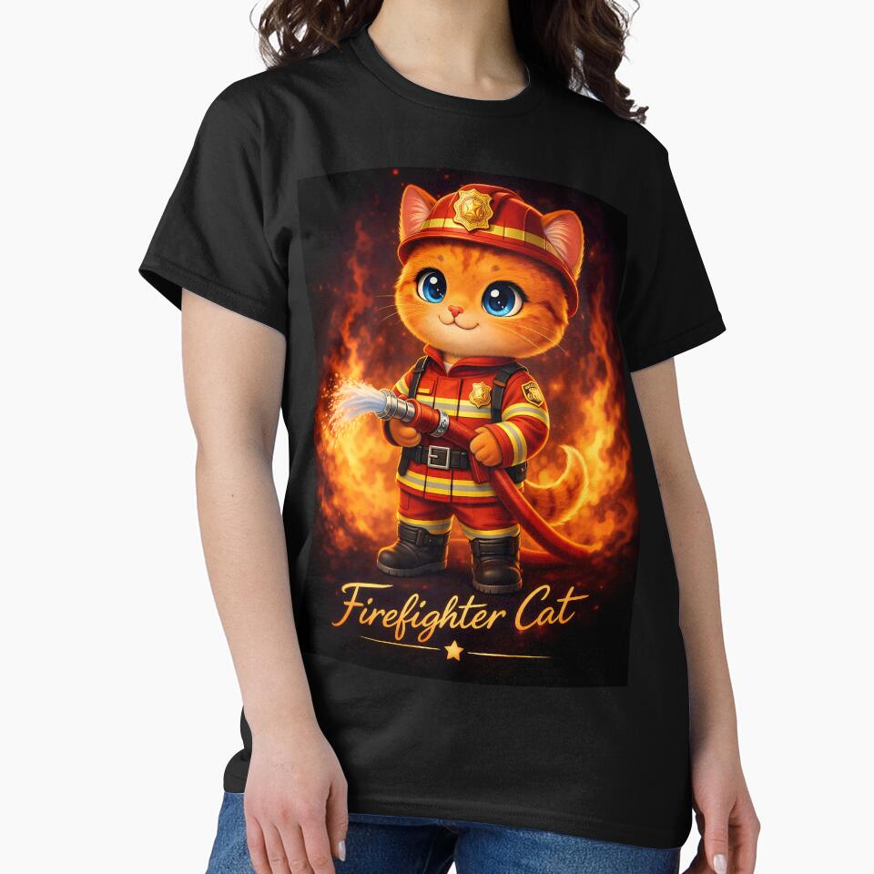 Firefighter Cat by Meow Story