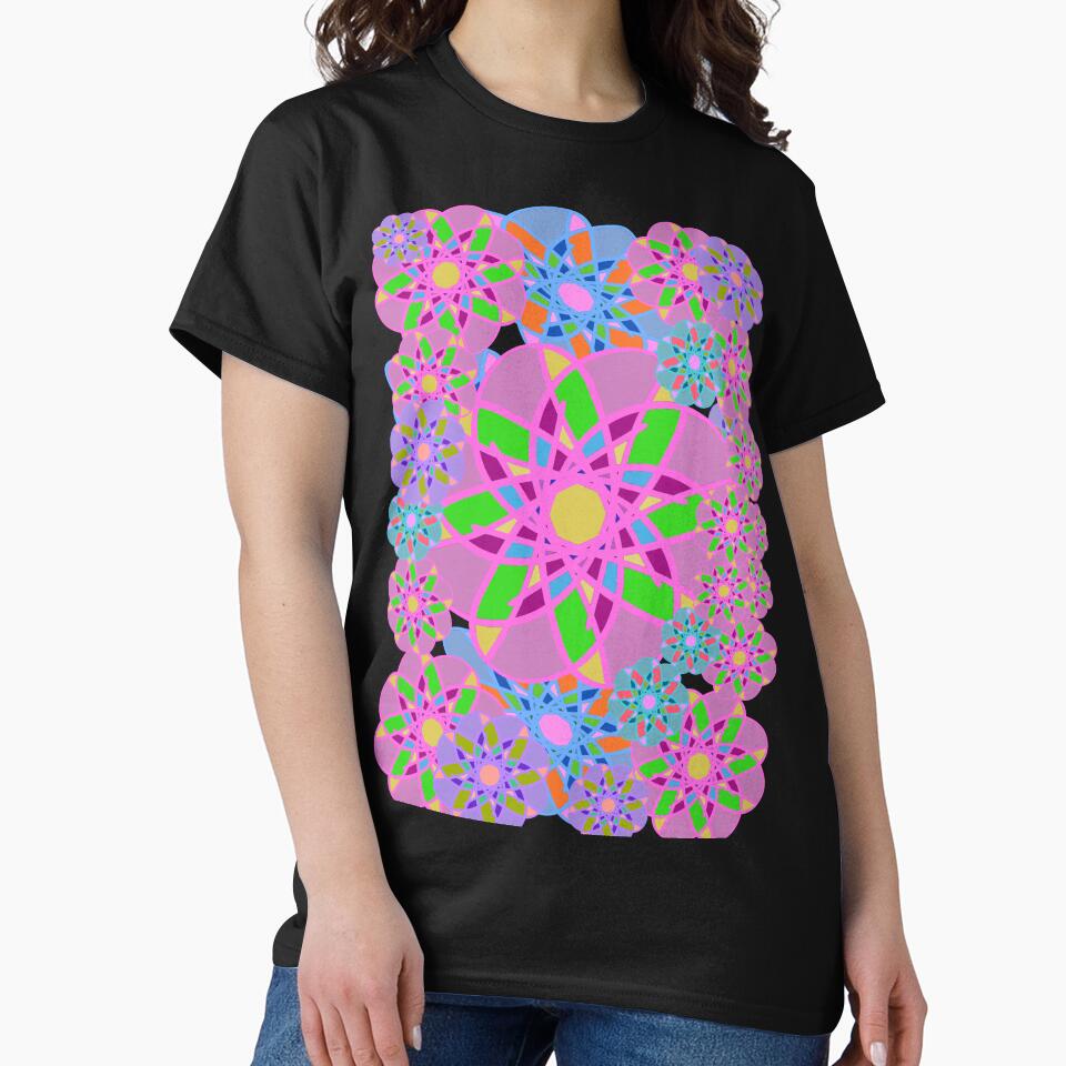 Flower Garden - Hand-drawn by Victoria Rose