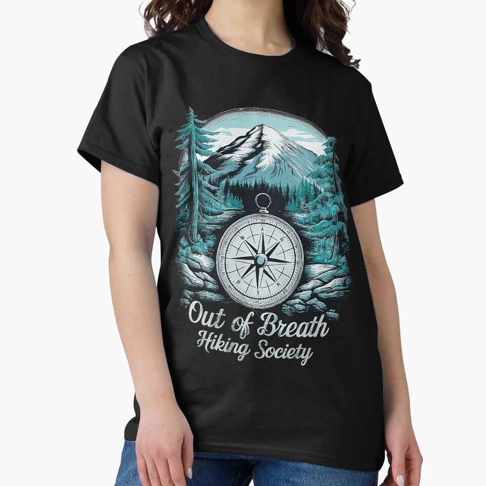 out of breath hiking society by venavar Unisex