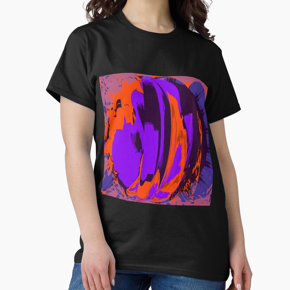 Purple Black Orange fire by Iritof by iritof