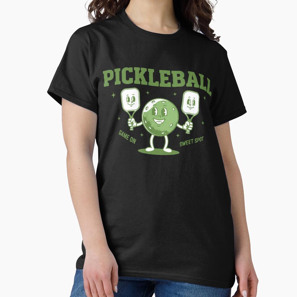 Pickleball Funny Player Game On Sweet Spot Love by LuminOrb