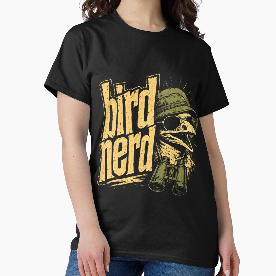 Bird Nerd Bird Watching Ornithology Lover by RetroMini2026