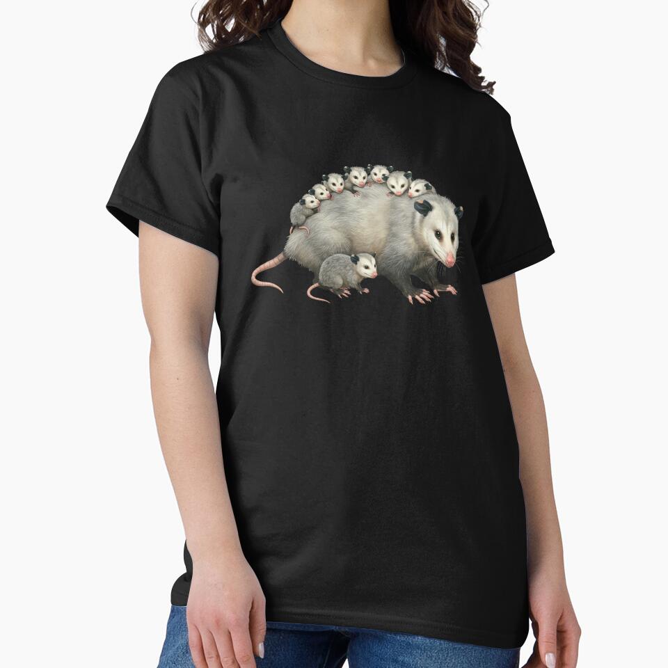 Cute opossum family | Babies opossums by TeeARTHY