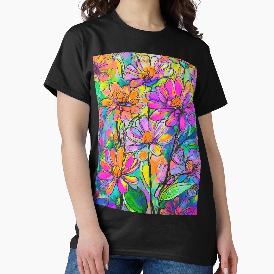 Blooming Brilliance: Hand-Drawn Floral Fantasia by drawbey