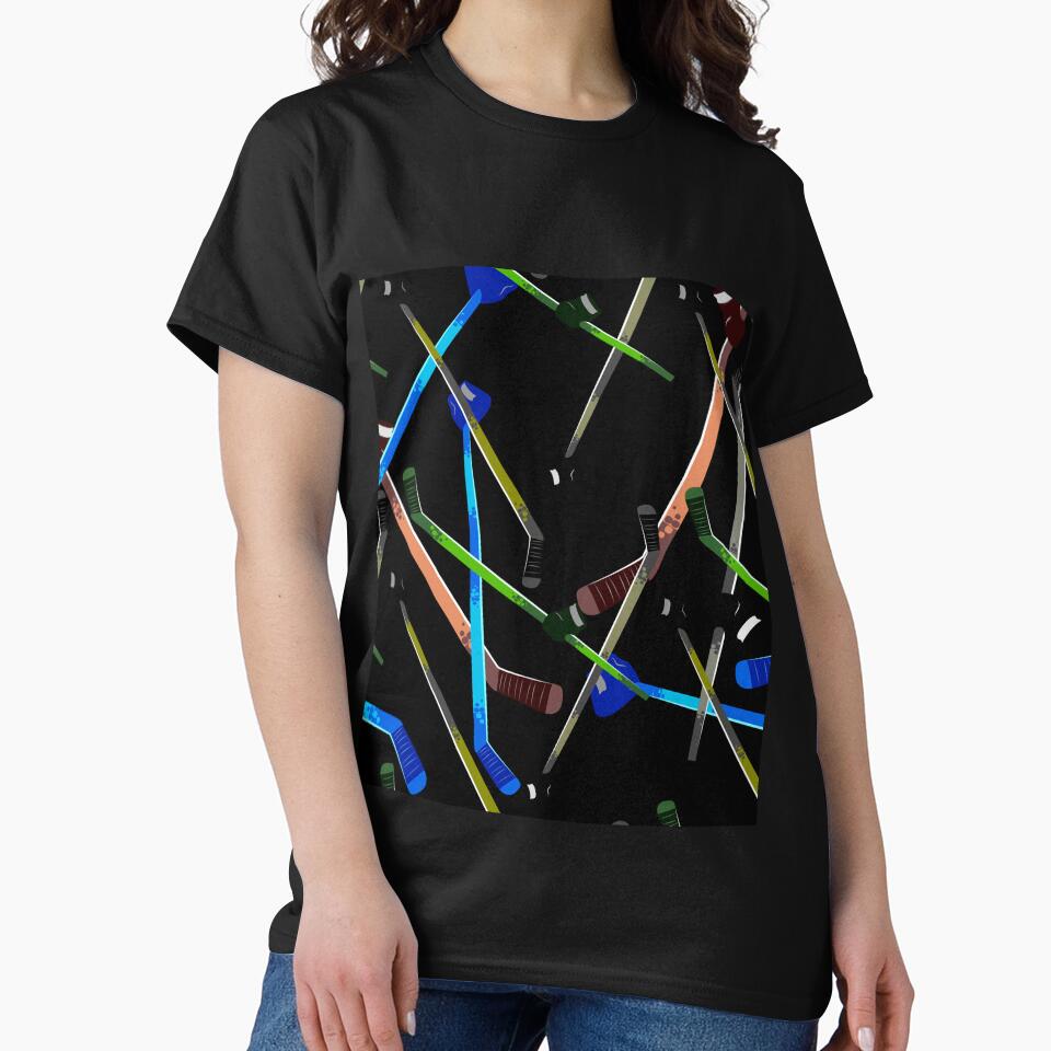 Colorful Ice Hockey Stick by LucianaShop