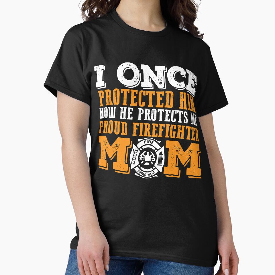 Proud Firefighter Mom by URBANBOX