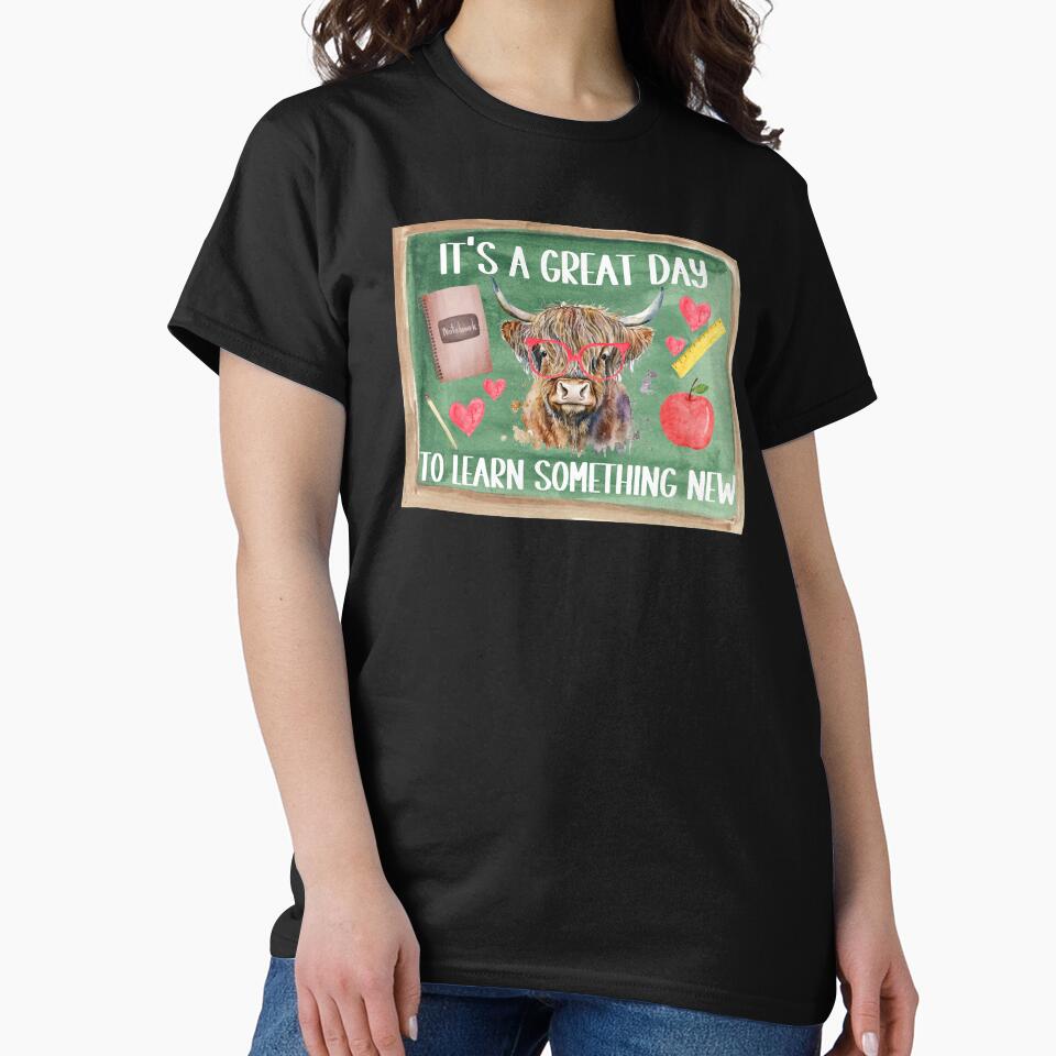 Teacher Highland Cow by leslieuresti