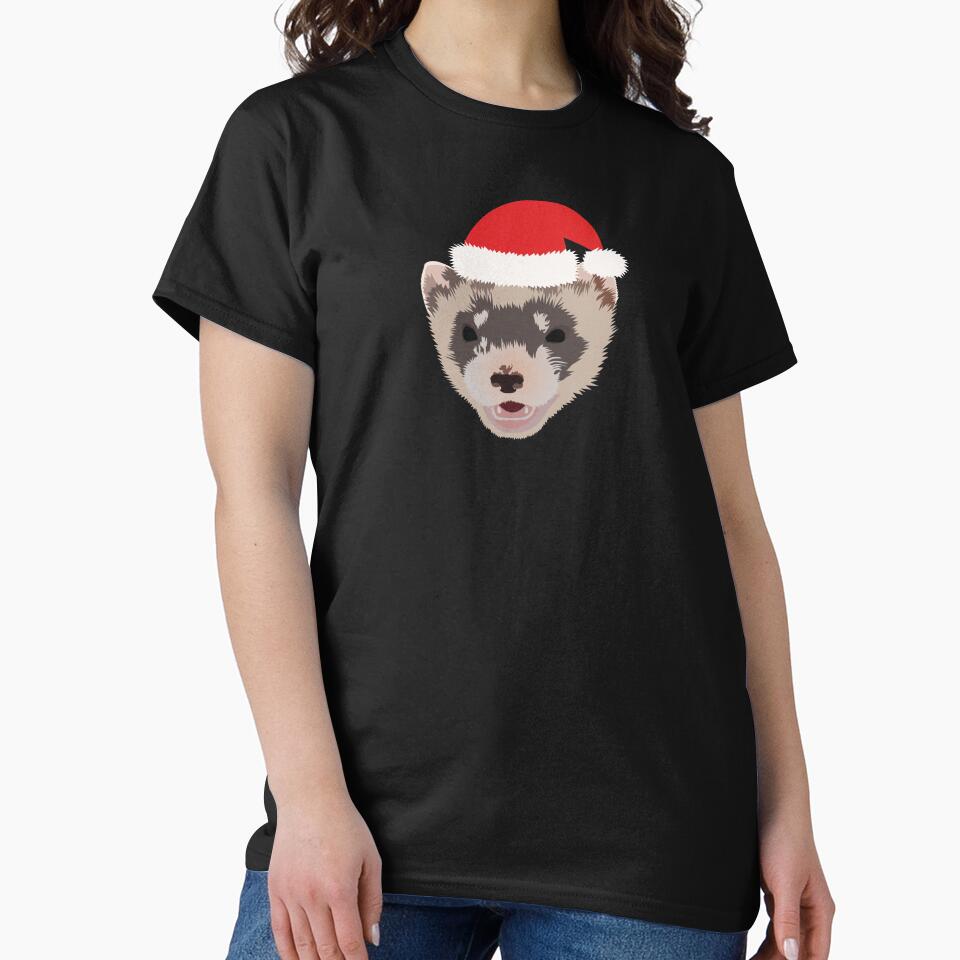 Christmas Ferret by KCPetPortraits