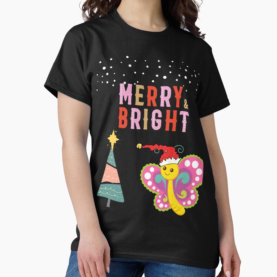 Merry and Bright Christmas design by Lorify