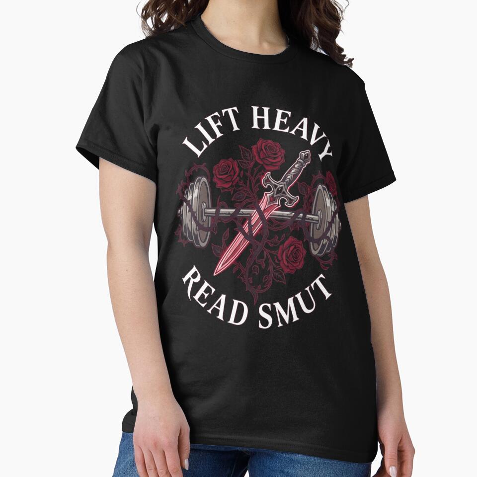 Lift Heavy Read Smut Gym Girl Romantasy Book Lover by haitrieuic96