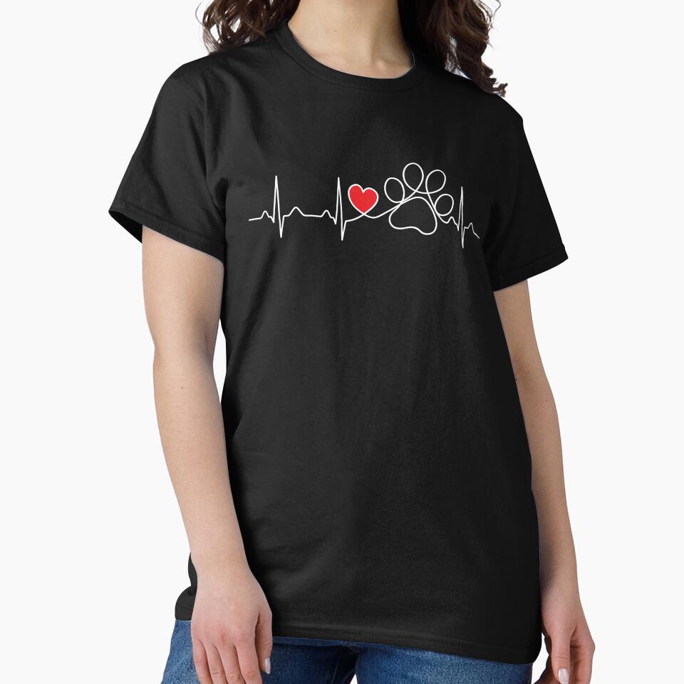 Pet Heartbeat Lifeline Paw Print by GiaoCalonas