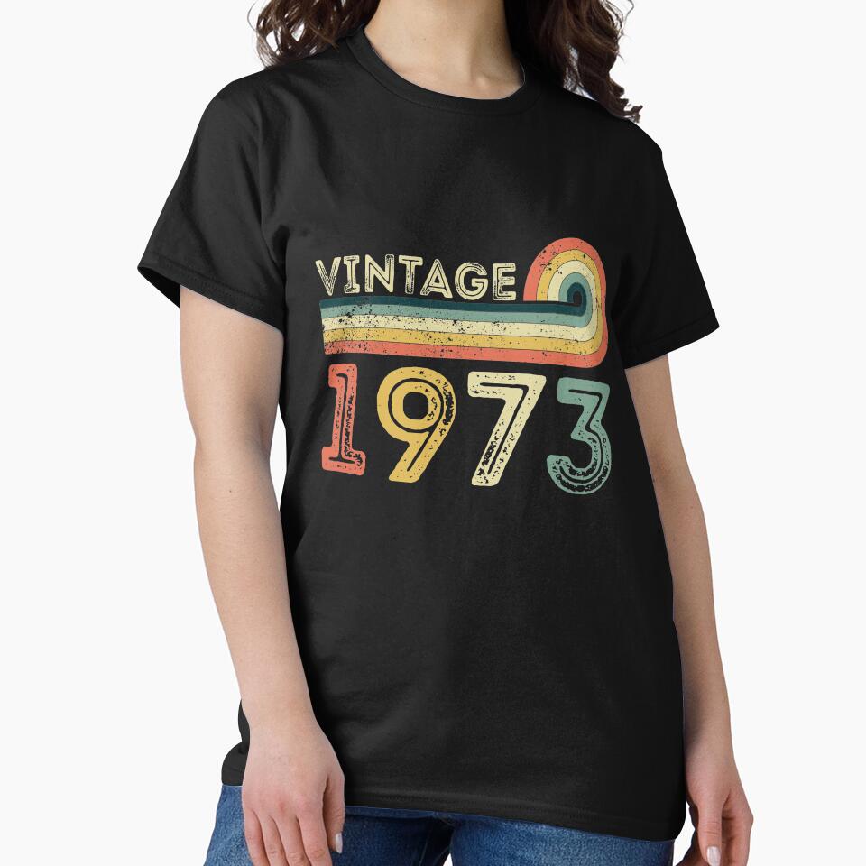 Vintage 1973 48th Birthday - Born in 1972 by meedTee