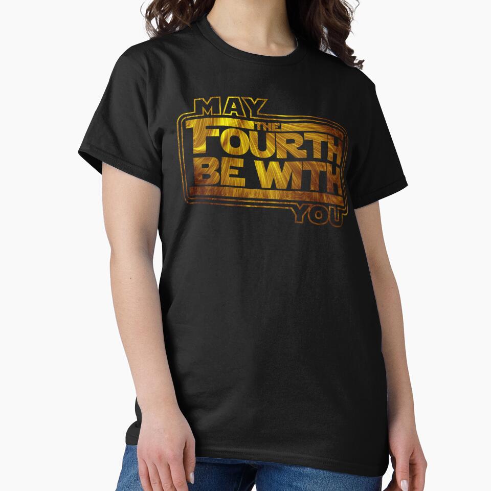 MAY THE FORTH BE WITH YOU GOLD by suleandre452 Unisex