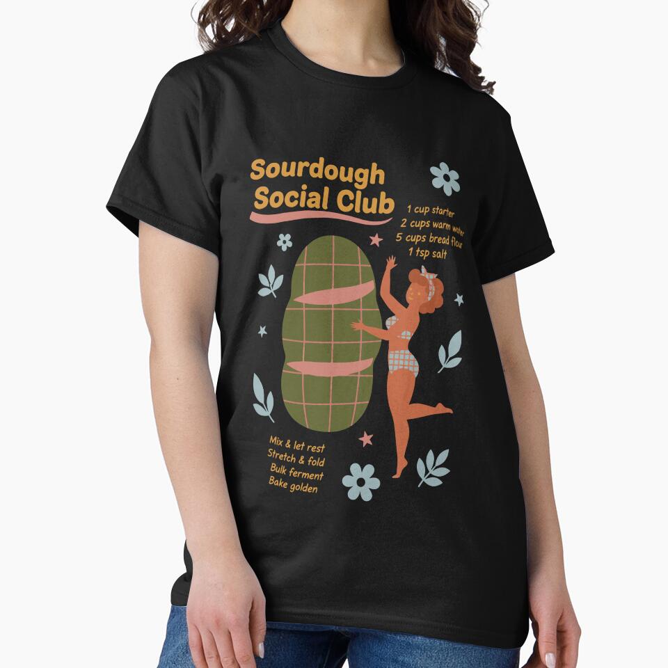 Sourdough Social Club Bread Baking Baker by LuminOrb