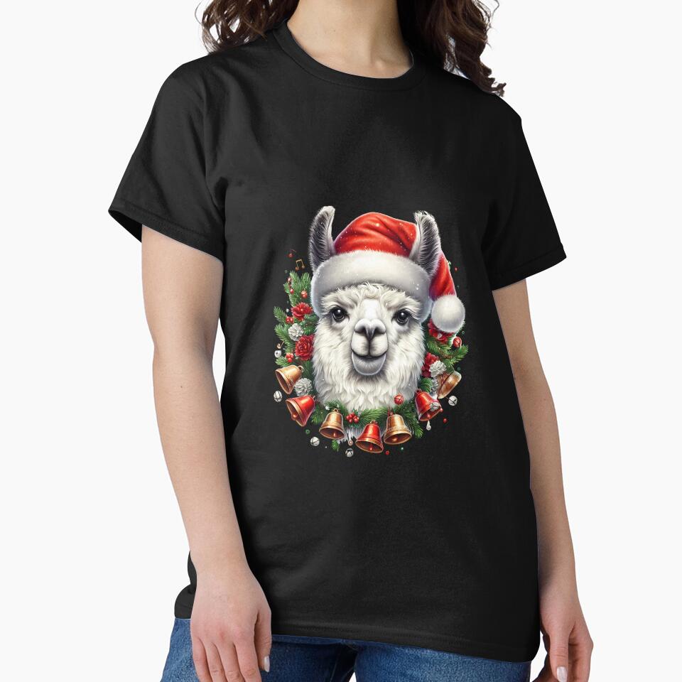 Cozy Llama Christmas Classic by BobbyTee Merch