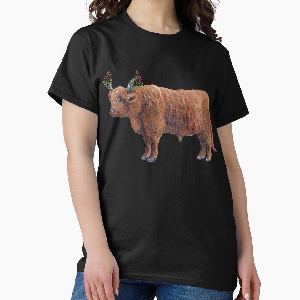 Highland Cow Christmas by Tiffany Roy