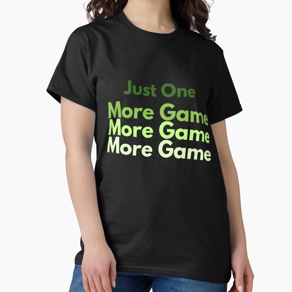 Just One More Game – Pickleball Lifestyle Shirt by The Dink Club