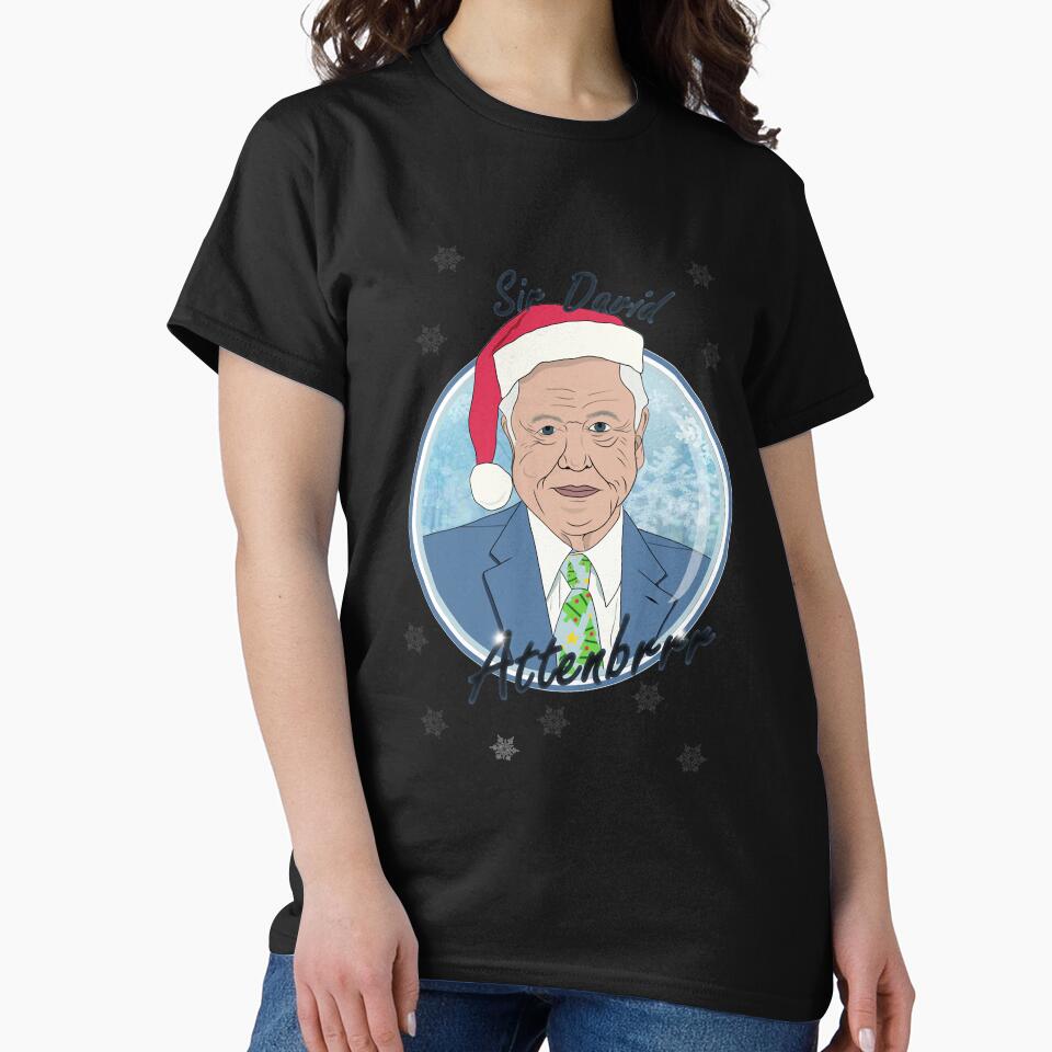 Retro Vintage David Attenborough Christmas Knit Gifts Movie Fan by Arleneewing Unisex