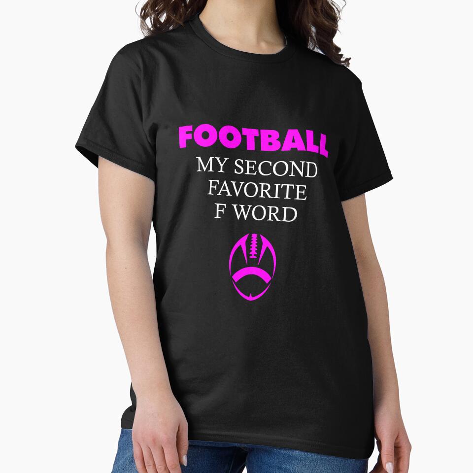 Funny Football Mom Design Second Favorite by drwigglebutts