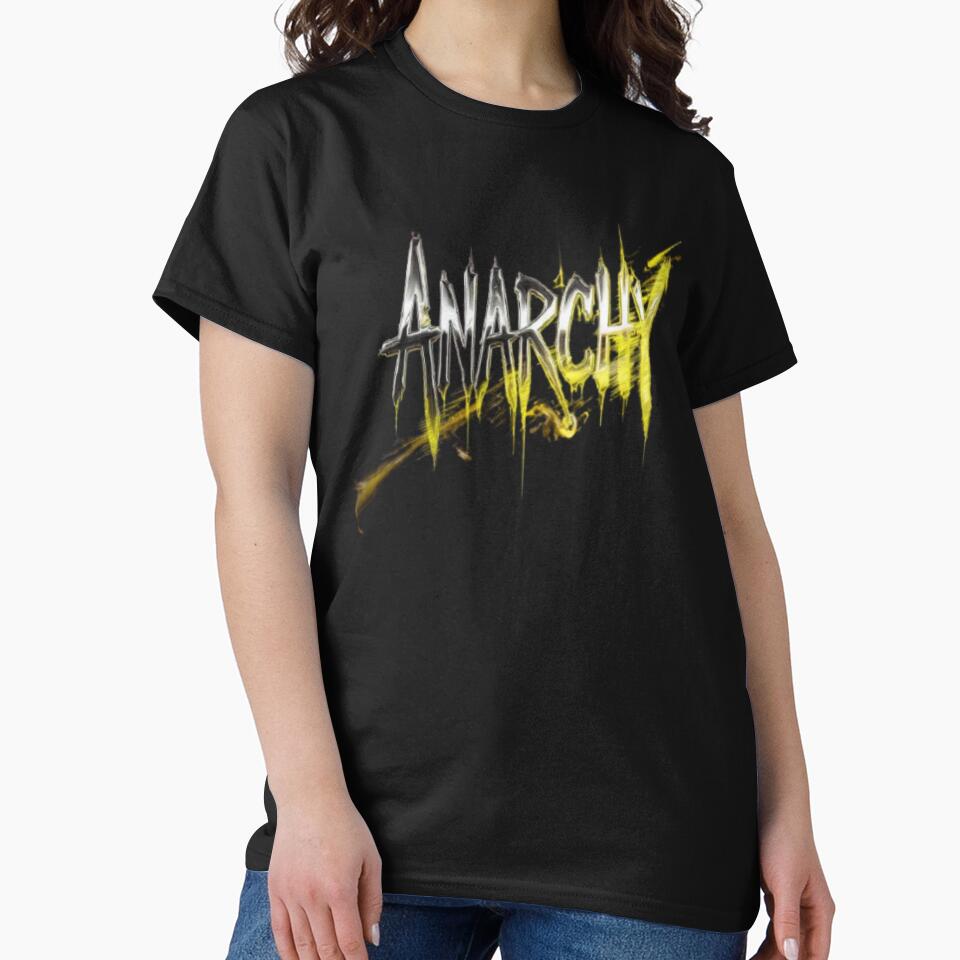 Anarchy – Neo-Y2K Chrome Streetwear Typography by ZChrome