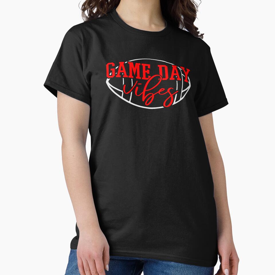 Football Game Day Vibes by S Cube Design