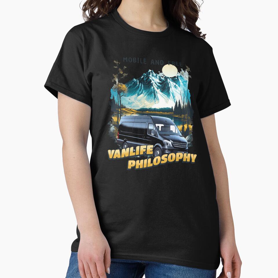 Mobile and Free: Van Life Philosophy by edesignprints