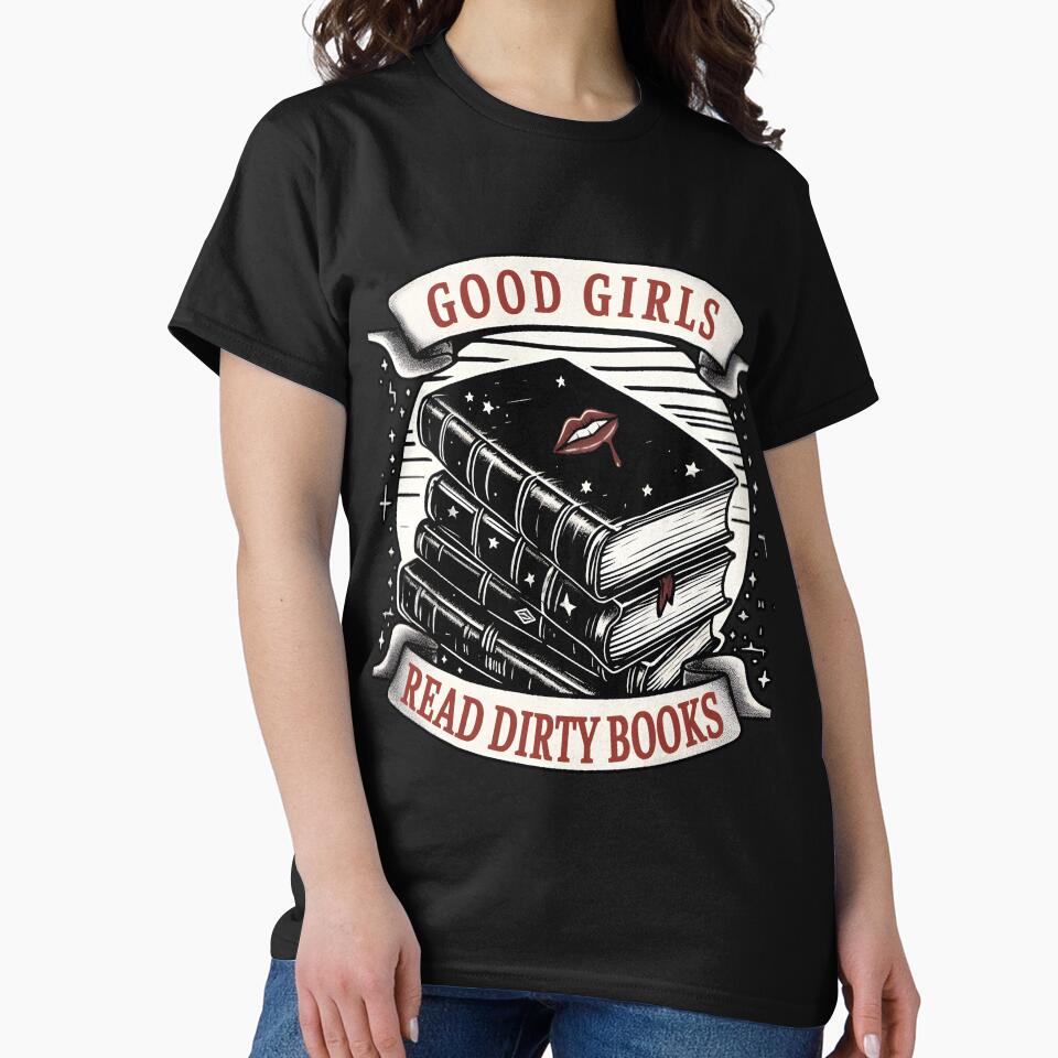Good girls read dirty books by Boardgameo