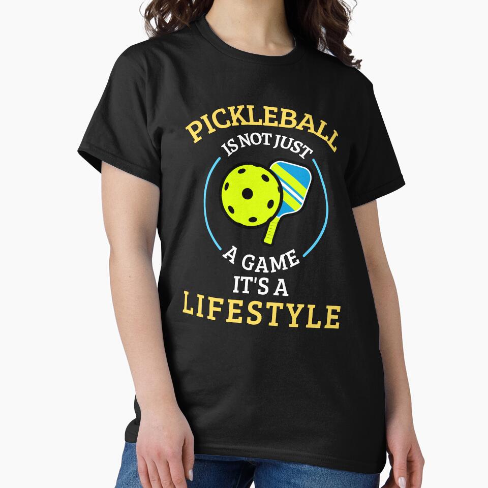 Pickleball is not a game it's a lifestyle by greenbluearts