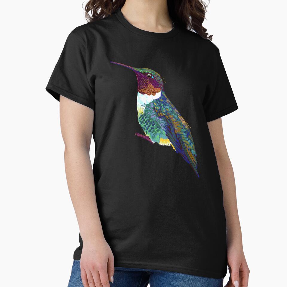 Colorful Bird Hummingbird by alwe-designs