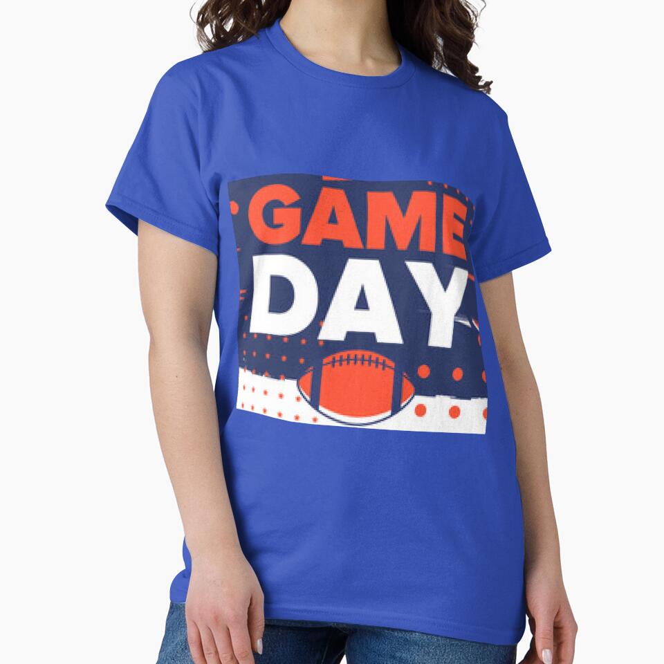 Game Day, Ready For The Big Football Game? Football Shirt. by lduke47