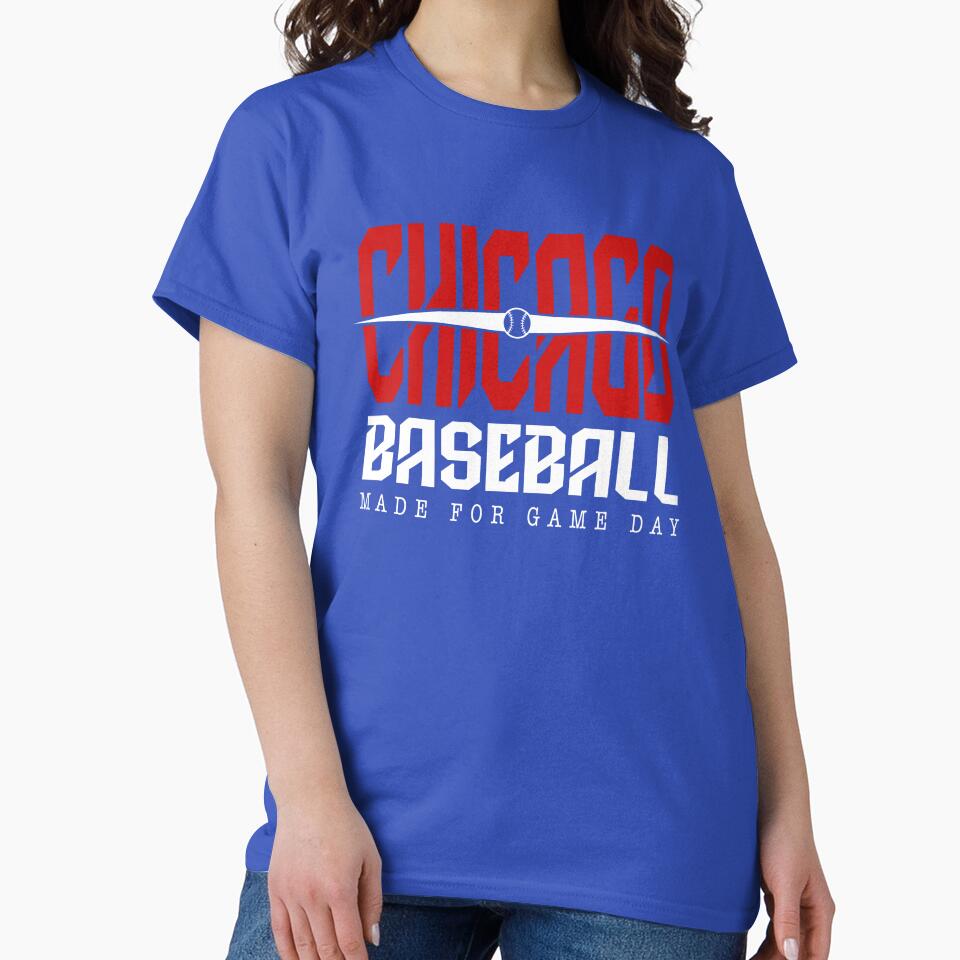Chicago Baseball Made for Game Day by MASMUS27