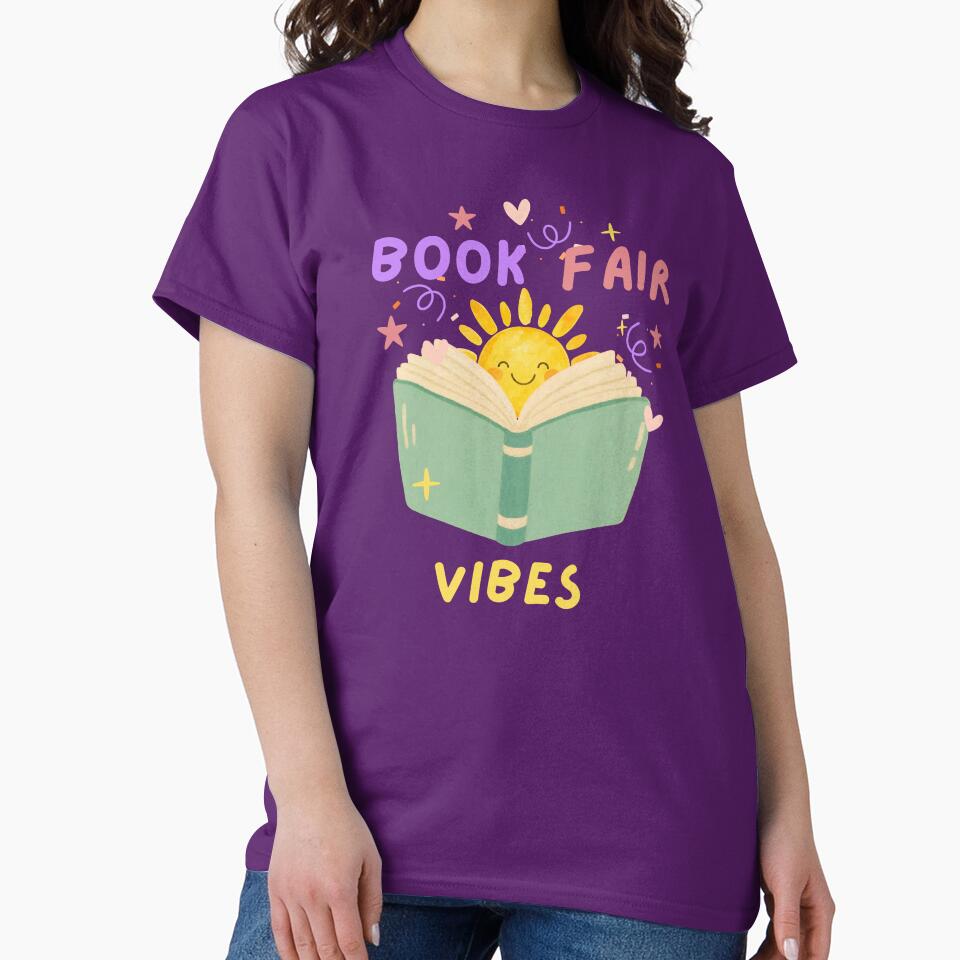 Book Fair Vibes Book Lover Design by AnulaArt