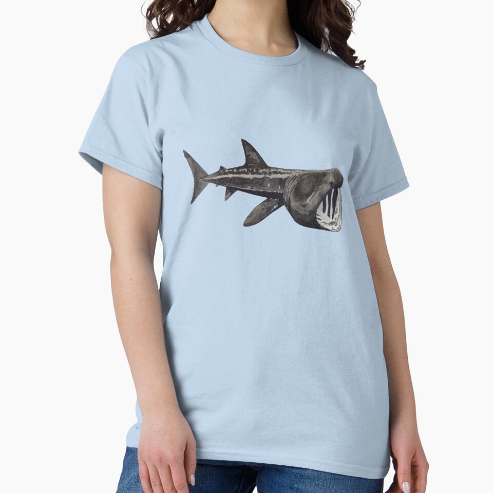 BASKING SHARK-Cetorhinus maximus by BEATRIZ ABAITUA Unisex