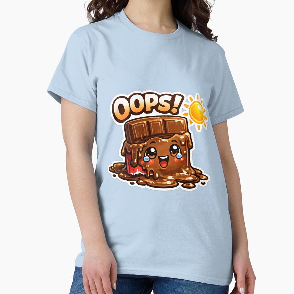 Oops Melting Chocolate – Cute Kawaii Food Design | Happy Accident Series Vol. 2 Too Late by Kevin Shearer