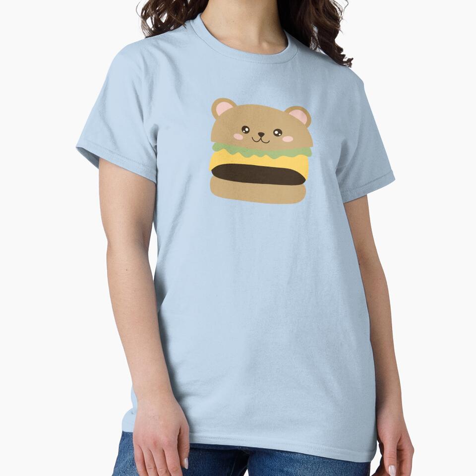 Kawaii Bear Burger by sarahsdesigns02
