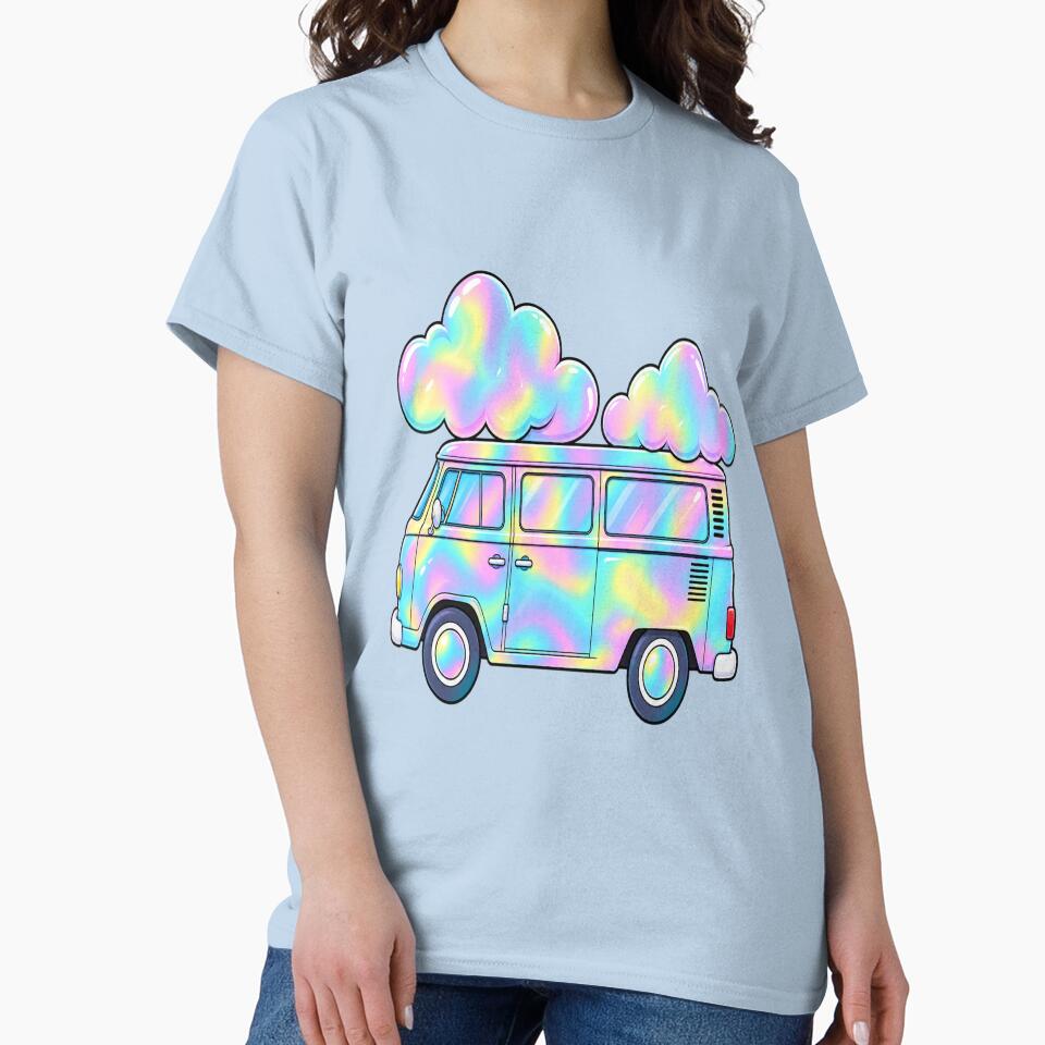Holographic Retro Camper Van by Hari Arts
