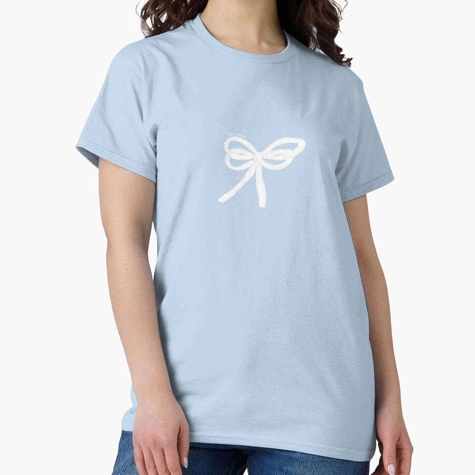 Aesthetic White Christian Bow by coastal collective