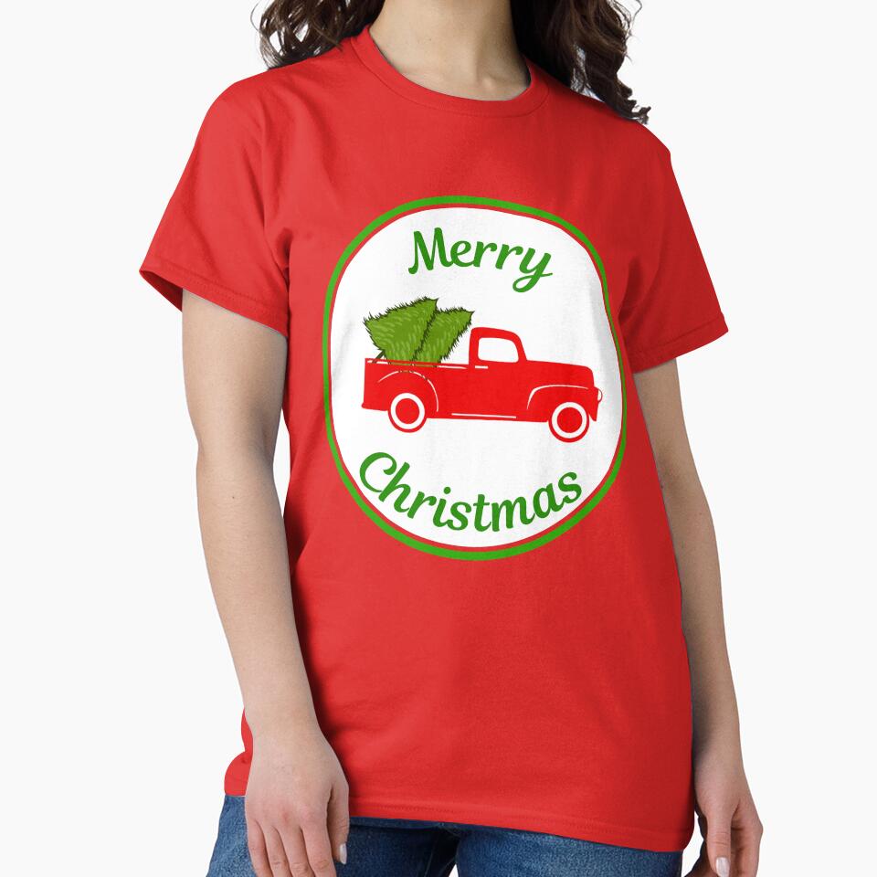 Christmas Truck by artistoutfitter