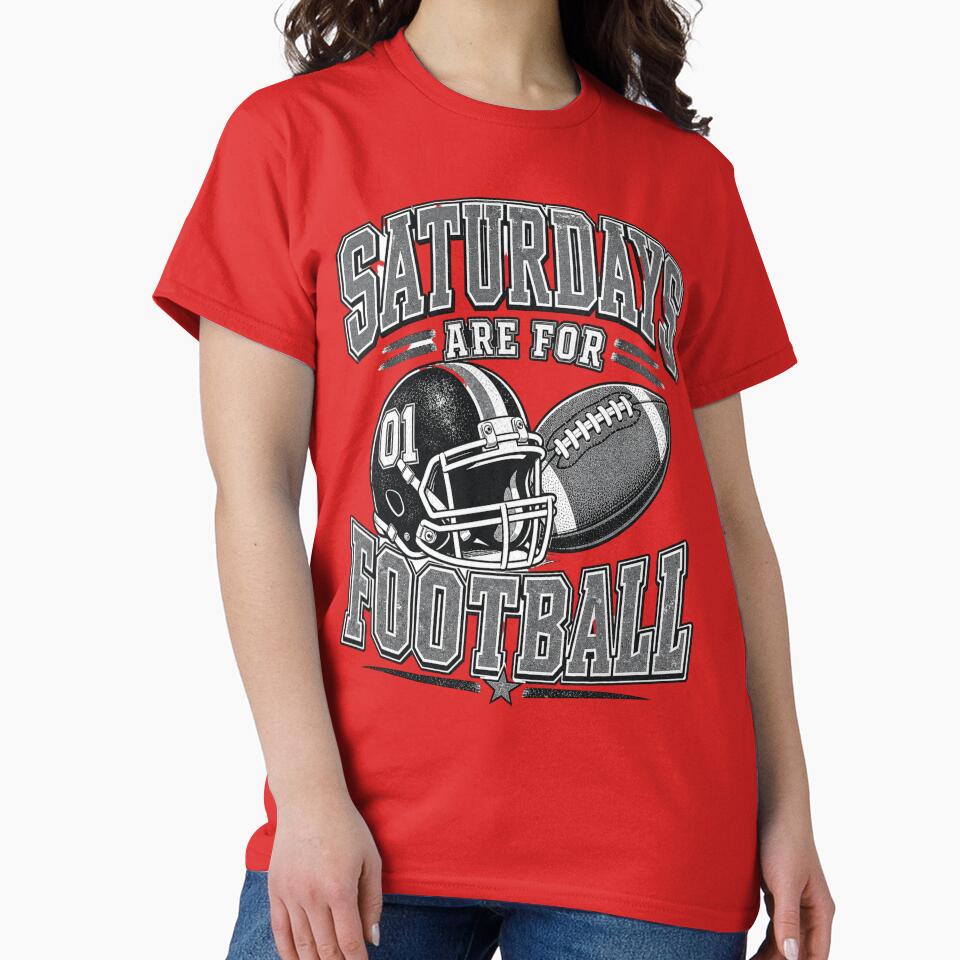 Saturdays are for football by vturnertees1517