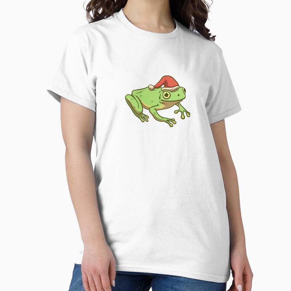 Cute Christmas Frog by IsaacGuthrie