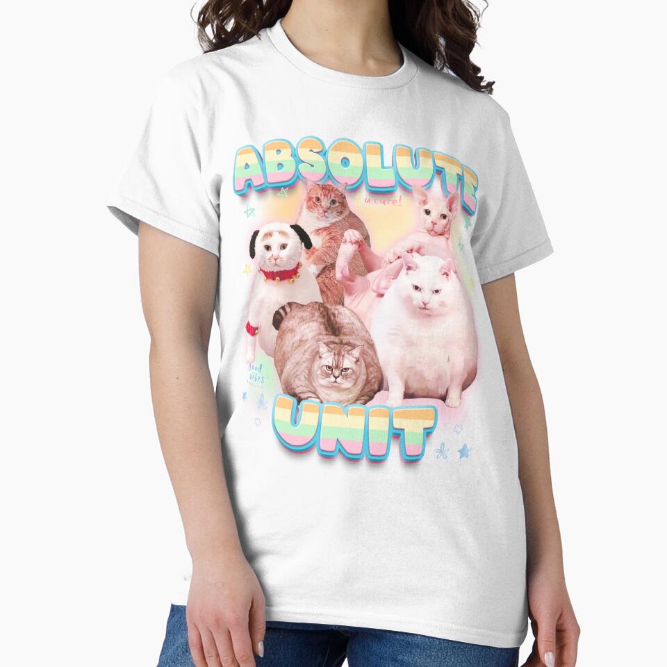 Funny Cat Meme Absolute Unit by RebeccaLittlee