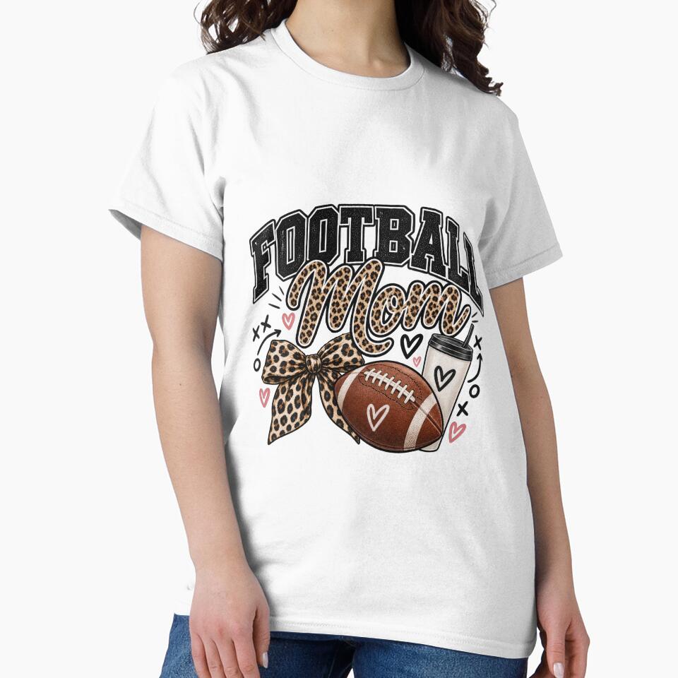 Football Mom Leopard – Game Day Mama Design by PlumArtDesign