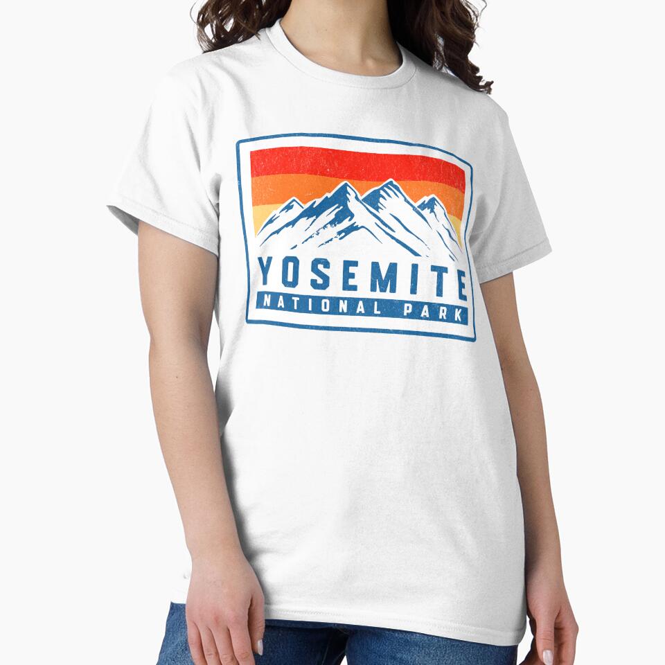 Yosemite National Park Vintage Mountains by Guarddogdrive