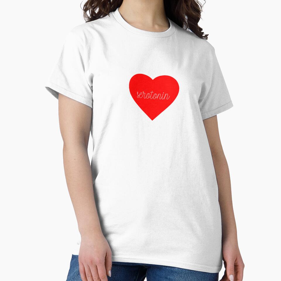 I Heart Seretonin Print (Red) by saeroun