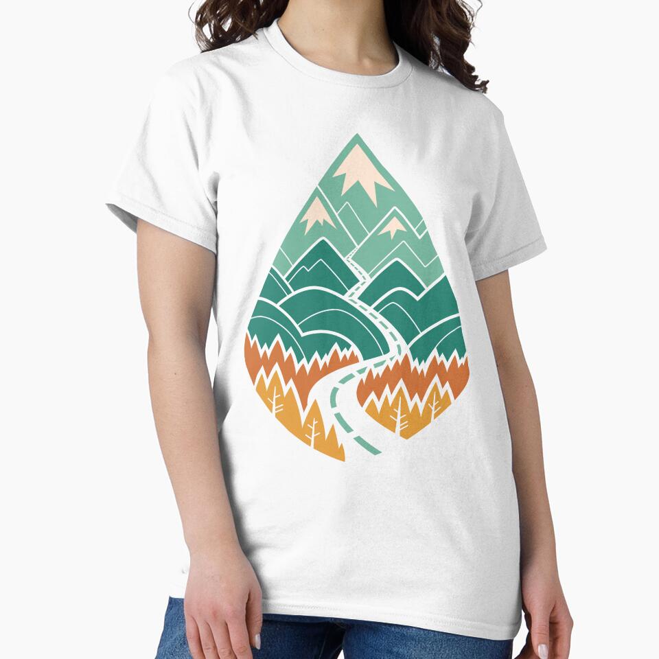 The Road Goes Ever On: Summer by Wayne Minnis Unisex