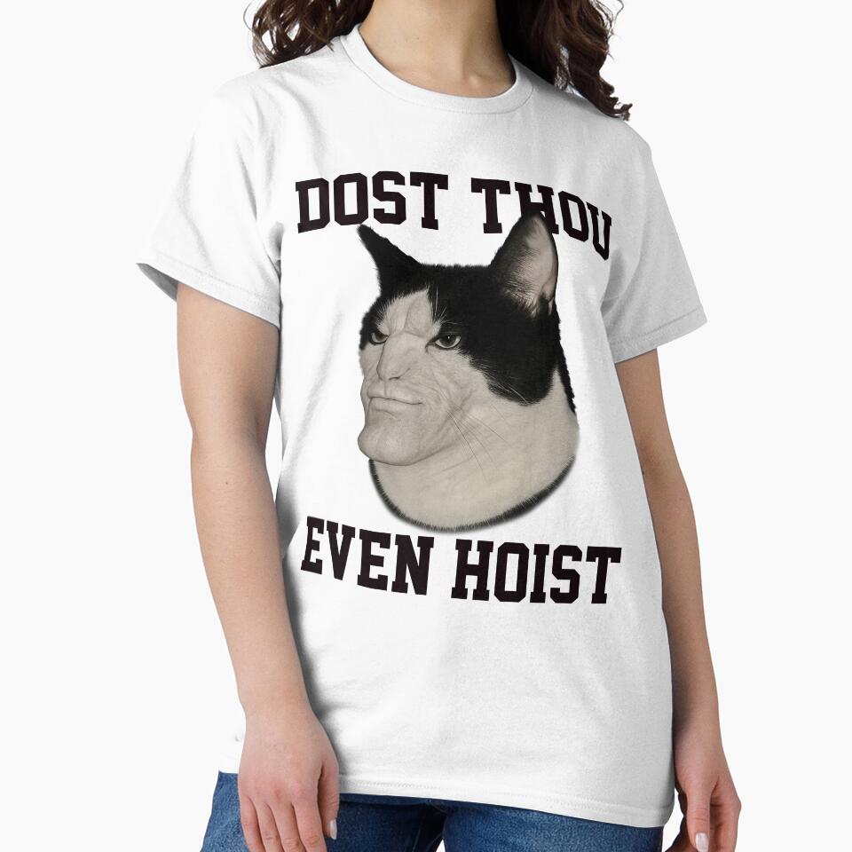 Funny Dost Thou Even Hoist Cat by RebeccaLittlee